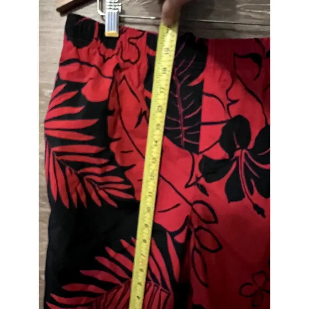 Polo Ralph Lauren men swim shorts size Large red navy bluse beach pool